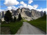 Passo Gardena - Rifugio Puez / Puez Hütte